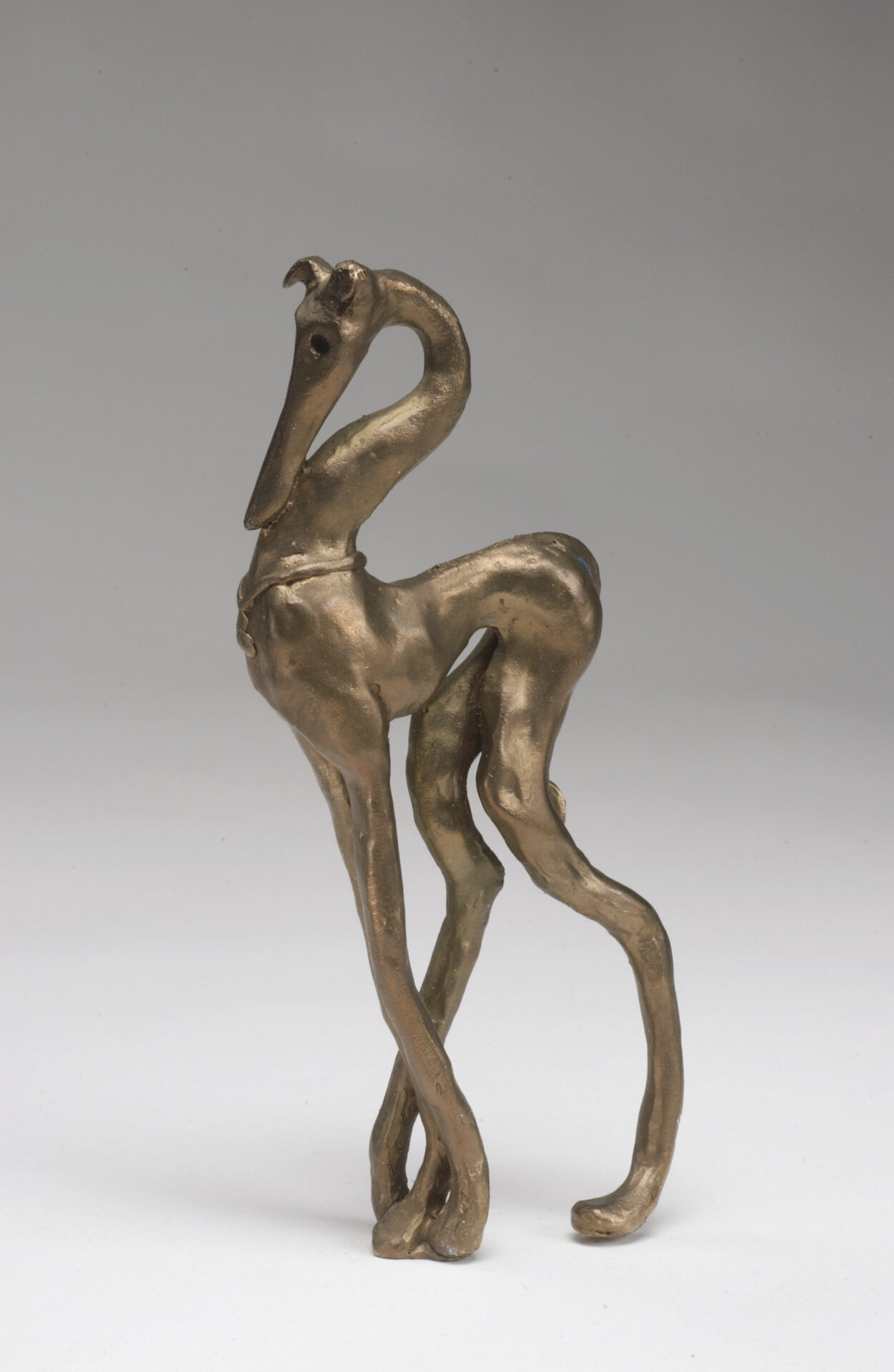 Abstract sculpture of a horse