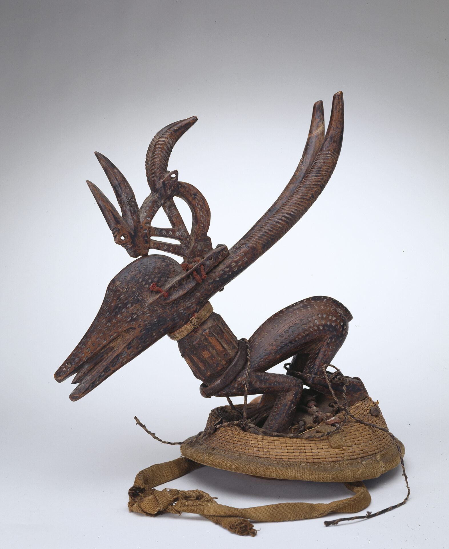 African animal sculpture